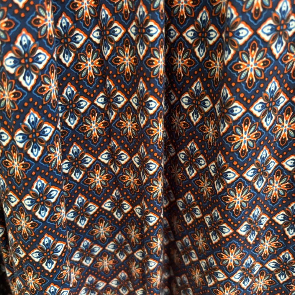 Fleur Bleue sleeveless V neck maxi dress size 2 - Picture 3 of 4